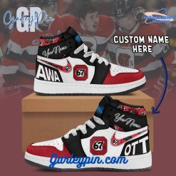 Ottawa 67s Personalized Air Jordan 1 Sneaker