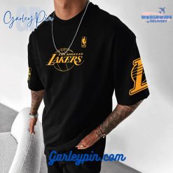 Oversized Street Style Los Angeles Lakers T shirt