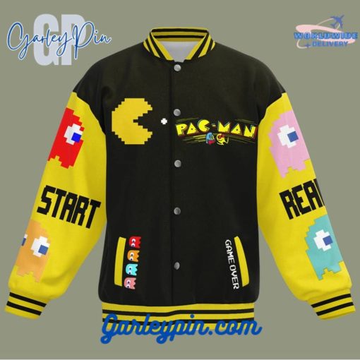 PACMAN Waka Waka Waka Baseball Jacket