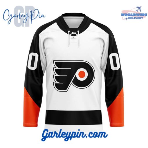 Philadelphia Flyers Custom Name Reverse Retro Hockey Jersey