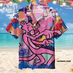 Pink Panther I Love My City Hawaiian Shirt