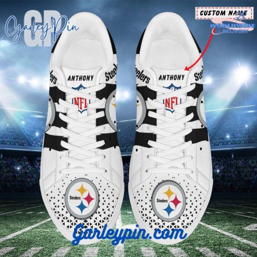 Pittsburgh Steelers Custom Name Stan Smith Shoes