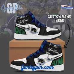 Plymouth Whalers Personalized Air Jordan 1 Sneaker