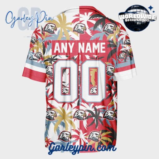 Portland Winterhawks Custom Name Hawaiian Shirt