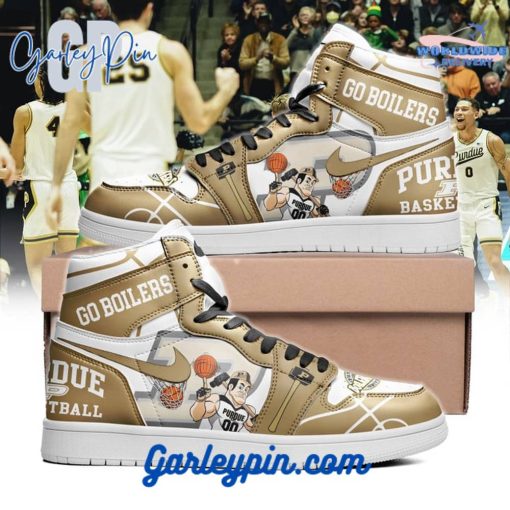 Purdue Boilermakers Air Jordan 1 Sneaker