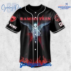 Rammstein Custom Name Baseball Jersey