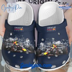 Red Bull Racing F1 Custom Name Crocs