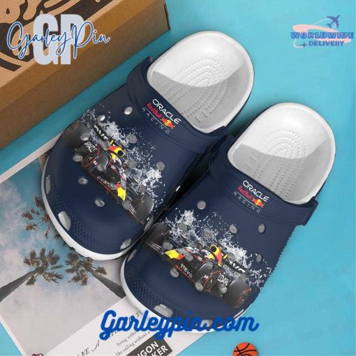 Red Bull Racing F1 Custom Name Crocs