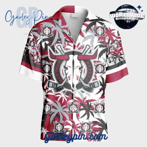 Red Deer Rebels Custom Name Hawaiian Shirt