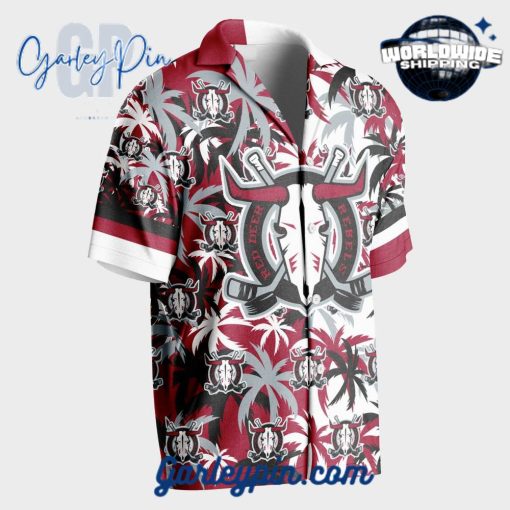 Red Deer Rebels Custom Name Hawaiian Shirt