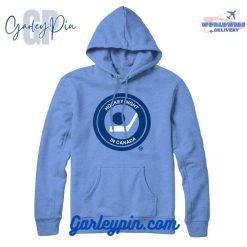 Retro Hockey Night In Canada Blue Hoodie