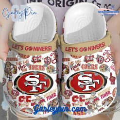 San Francisco 49ers Custom Name Crocs