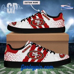 San Francisco 49ers Custom Name Stan Smith Shoes