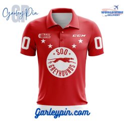 Sault Ste. Marie Greyhounds Personalized Polo Shirt