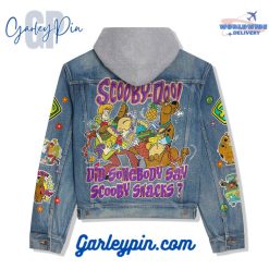 Scooby Doo Did Somebody Say Scooby Snacks Denim Jacket