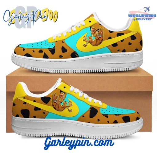 Scooby Doo Leopard Pattern Air Force 1 Sneaker