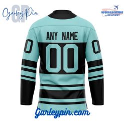 Seattle Kraken Custom Name Reverse Retro Hockey Jersey