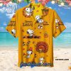 Snoopy Sticker Hawaiian Shirt