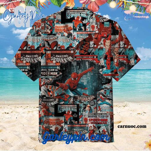 Spider Man Poster Hawaiian Shirt