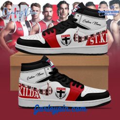 St Kilda Saints Custom Name Air Jordan 1 Sneaker