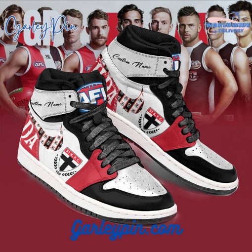 St. Kilda Saints Custom Name Air Jordan 1 Sneaker