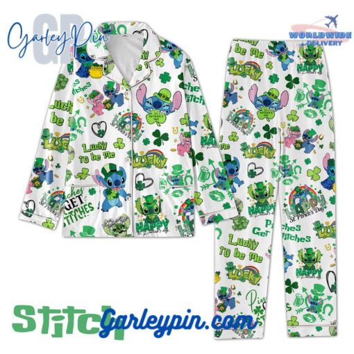 Stitch Lucky To Be Me Pyjama Set