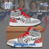 Sault Ste Marie Greyhounds Personalized Air Jordan 1 Sneaker