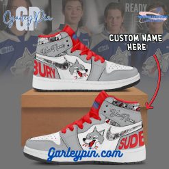 Sudbury Wolves Personalized Air Jordan 1 Sneaker