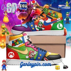 Super Mario Air Jordan 1 Sneaker