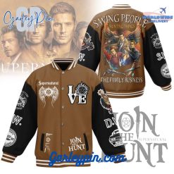 Supernatural Saving People Baseball Jacket