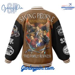 Supernatural Saving People Baseball Jacket