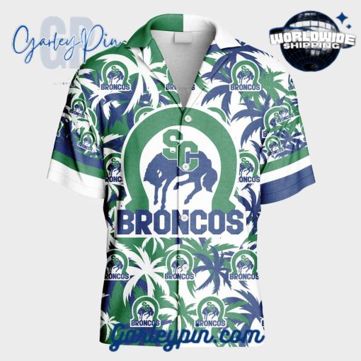 Swift Current Broncos Custom Name Hawaiian Shirt
