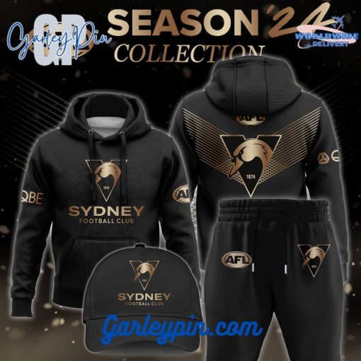 Sydney Swans  Gold Combo Hoodie Pants Cap