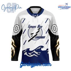 Tampa Bay Lightning Custom Name Reverse Retro Hockey Jersey