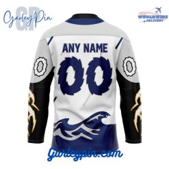 Tampa Bay Lightning Custom Name Reverse Retro Hockey Jersey