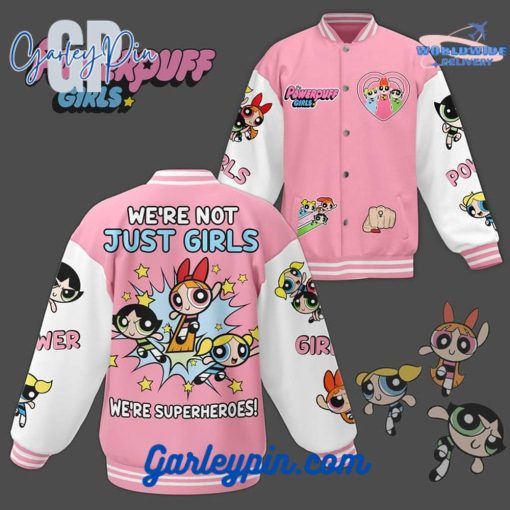 The Powerpuff Girls Baseball Jacket