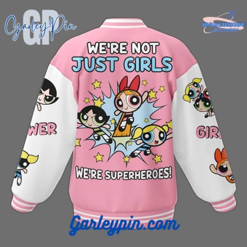 The Powerpuff Girls Baseball Jacket