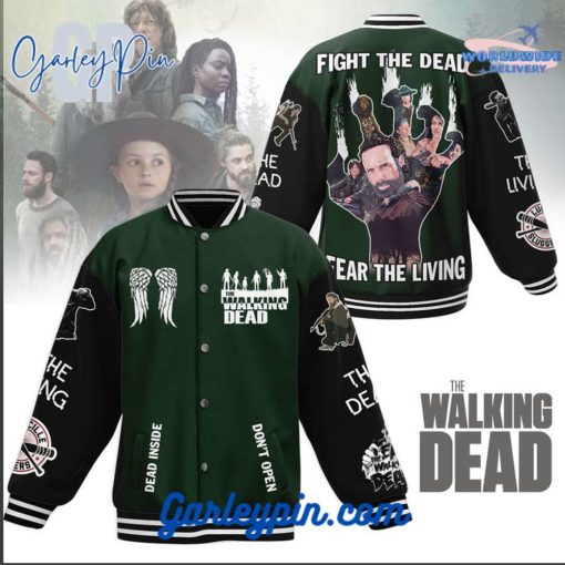 The Walking Dead Don’t Open Baseball Jacket
