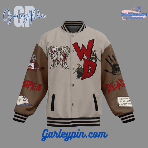 The Walking Dead Fight The Dead Baseball Jacket