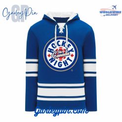 Toronto Maple Leafs Hockey Night In Canada Lace Up Hoodie