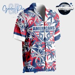 TriCity Americans Custom Name Hawaiian Shirt