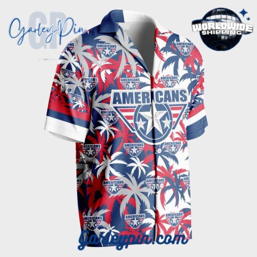 Tri-City Americans Custom Name Hawaiian Shirt