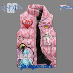 Tyler the Creator You Make My Earfquake Sleeveless Puffer Jacket