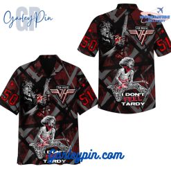 Van Halen I Don’t Feel Tardy Hawaiian Shirt