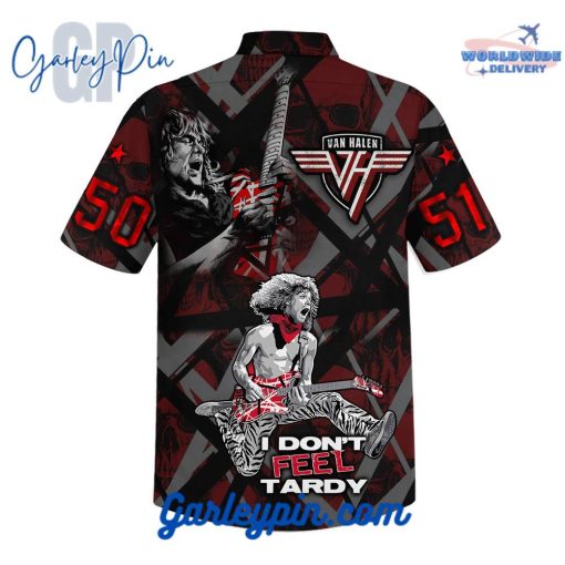 Van Halen I Don’t Feel Tardy Hawaiian Shirt