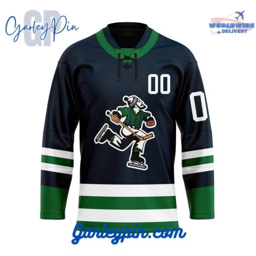 Vancouver Canucks Custom Name Reverse Retro Hockey Jersey