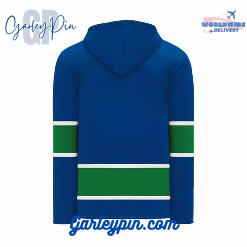 Vancouver Canucks Hockey Night In Canada Lace Up Hoodie