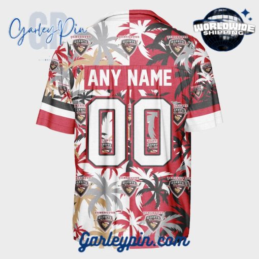 Vancouver Giants Custom Name Hawaiian Shirt