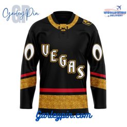 Vegas Golden Knights Custom Name Reverse Retro Hockey Jersey