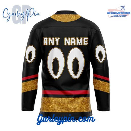 Vegas Golden Knights Custom Name Reverse Retro Hockey Jersey